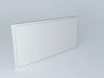20 by 10 screen Free 3D model