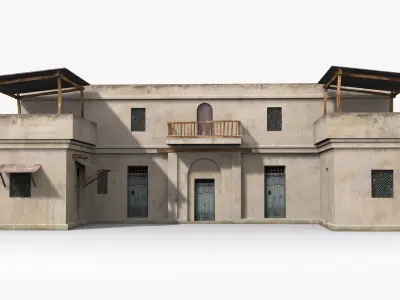 Arab xx23 Low-poly 3D model