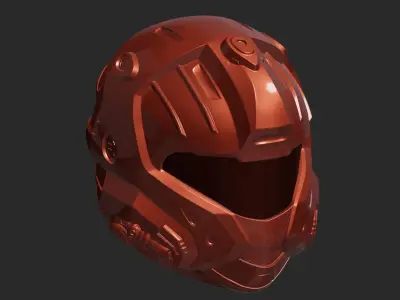 Halo CQB Helmet 3D print model