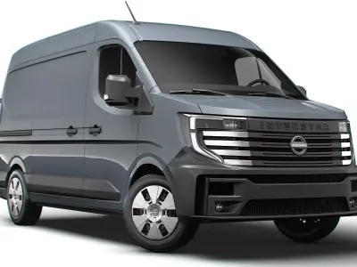 Nissan Interstar High Roof Van L2H2 2024 3D model