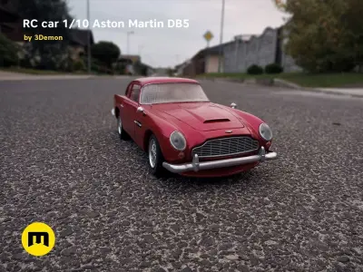 RC model Aston Martin DB5 3D print model
