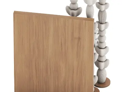 Decor Set Tyrannosaurus rex Lego 3D model