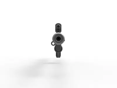 Blaster rifle A-180 from Star Wars 3D model