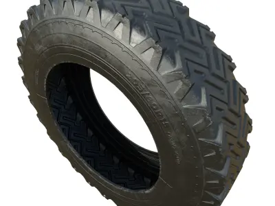 Car Tire 3D model