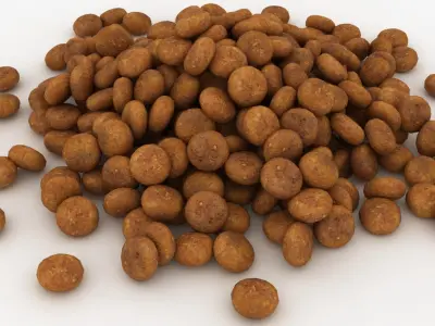 Dog Food Pile 3D model