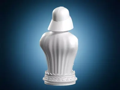 Darth Vader Helmet Bust Statue Collectible 3D print model