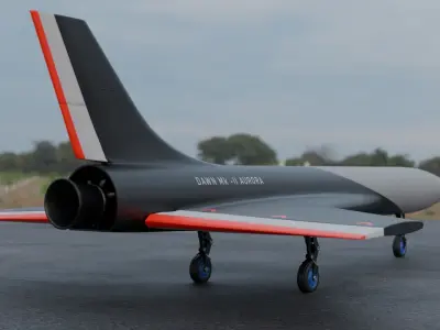 dawn mk-II aurora 3D model