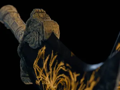 Radahn Starscourge Greatsword 3D model