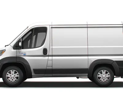 Ram ProMaster EV Cargo Van L1H1 2024 3D model