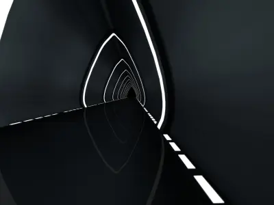 Dark Tunnel 3D model purchase