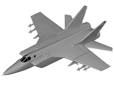 Mikoyan MiG-35 3D model