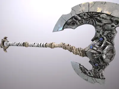 DarkSouls Axe FanMade 3D model