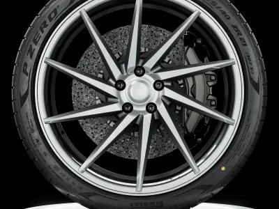 Pirelli PZ4 275 40 ZR21 107Y 3D model