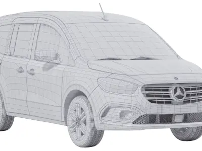 Mercedes Benz T 180 2023 3D model