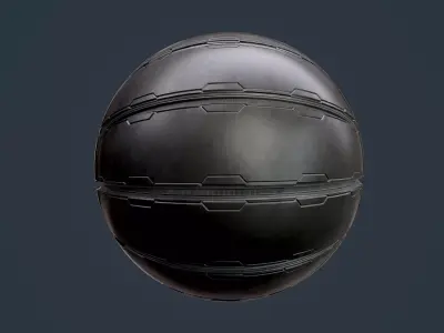 Sci-Fi Military Seamless PBR Texture 103 Texture