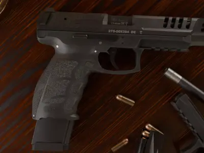 HK VP9 Match  3D model