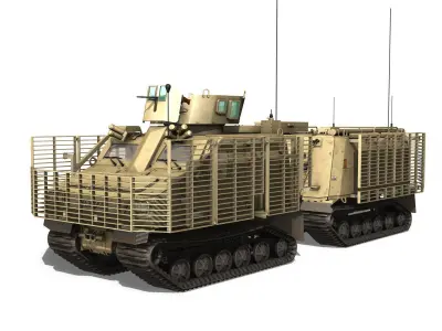 BVS10 Viking MKII - UK Forces 3D model