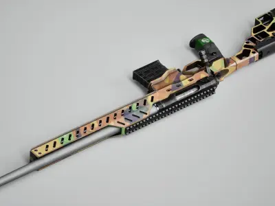 Stealth Hawk Used Low-poly 3D model