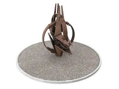 NATO Sculpture 3D model