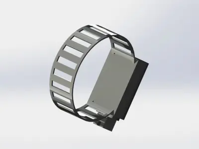  hose clamp 3D model