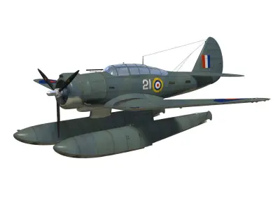 Northrop N-3PB Nomad 3D model