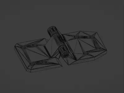 Steel Hinge Free 3D print model