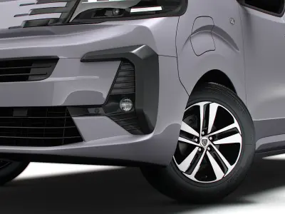 Peugeot e Traveller L2 2024 3D model