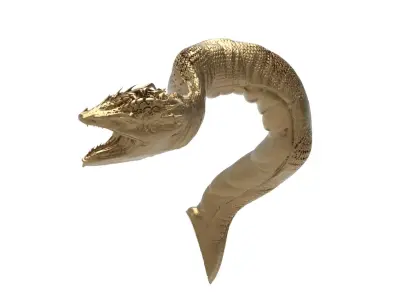 Snake head Jungle heman 3D model