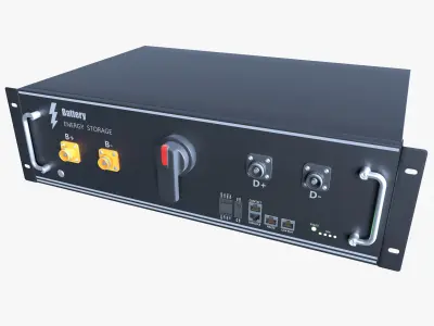 Ess Lithium ion Battery Packs 3D model