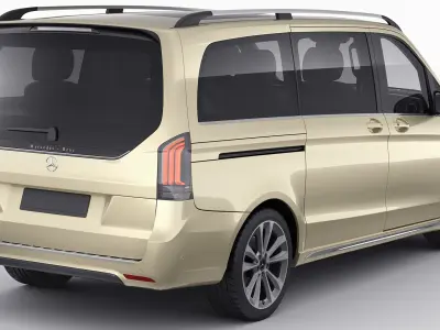 Mercedes-Benz EQV 2024 3D model buy