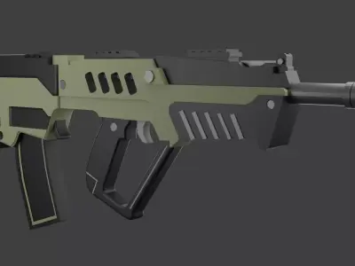 Simple Tar-21 Free 3D model