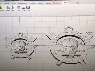 USMC Force Recon Free 3D model