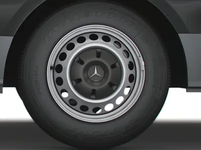 Mercedes Benz Sprinter 2020 wheel 3D model