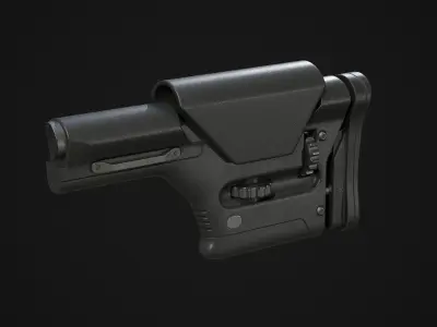 Megpul Stock Low-poly 3D model