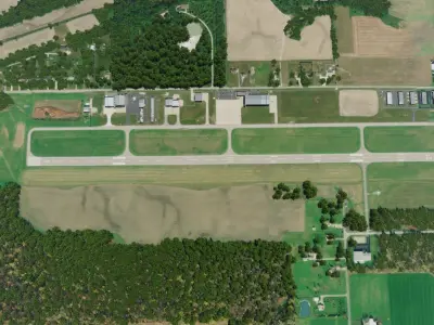 Dekalb County Airport Indiana 3D model