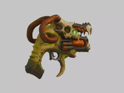 Infernal Artifact 3D ModelInfernal Artifact 3D Model Low-poly 3D model