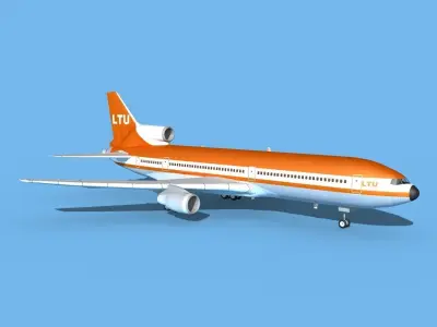 Lockheed L-1011 Tristar LTU 3D model