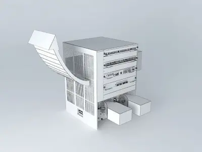 Cisco Catalyst 6509 E 3D model