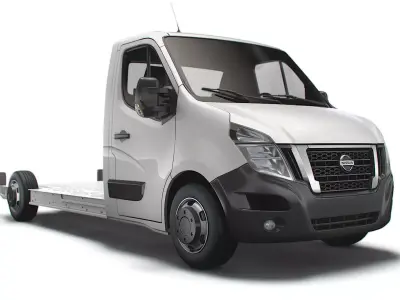 Nissan NV400 FWD LL35 L3H1 Platform Cab 2021 3D model