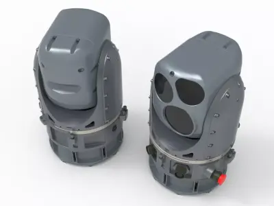 Militaty Thermal Vision Camera 3D model