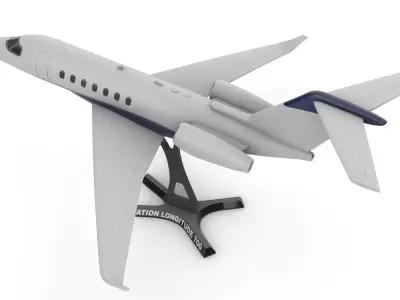 Cessna Citation Longitude 700 3D print model