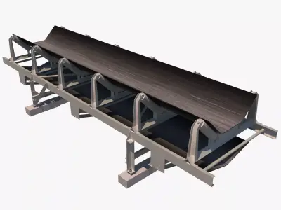 conveyor belt 3D model