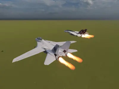 F14 TOMCAT 3D model
