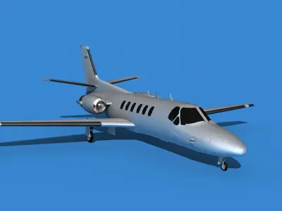 Cessna Citation 550 II Bravo V00 3D model