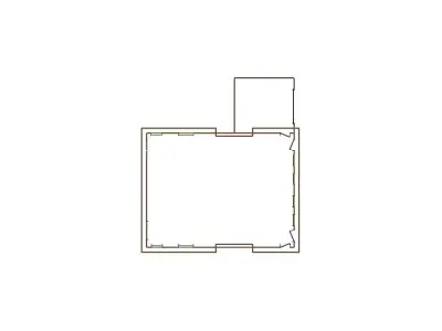 Detailed Exterior Sketch by Aerial - 21-30 SQ - Xactimate 3D model