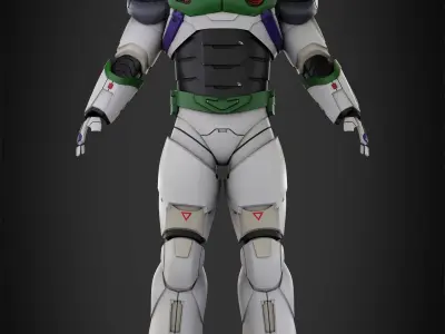 Buzz Lightyear Armor for Cosplay 3D print model