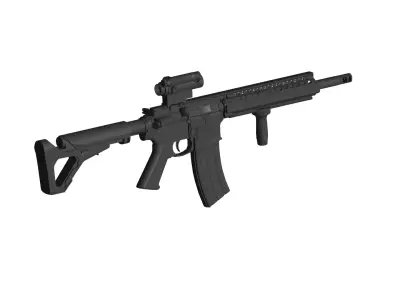 Battle Receiver 3D model