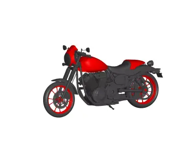 Yamaha XV950 3D model