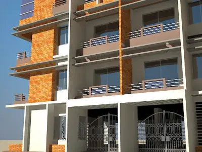 High Definition Building 03 3D model