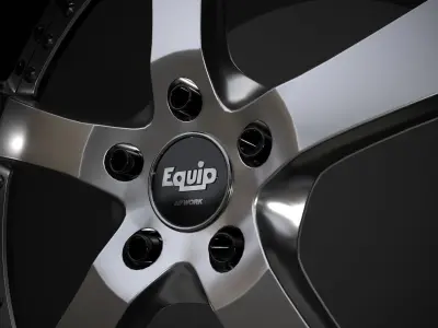 Rim Equip E05 Low-poly 3D model